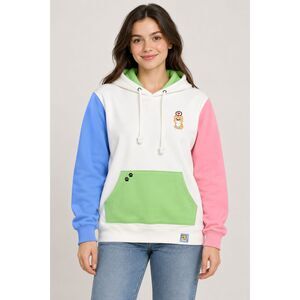 Single Sploot Corgi Dog Hooded Jacket Womens Medium